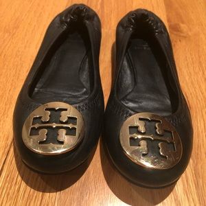 Tory Burch black flats size 7